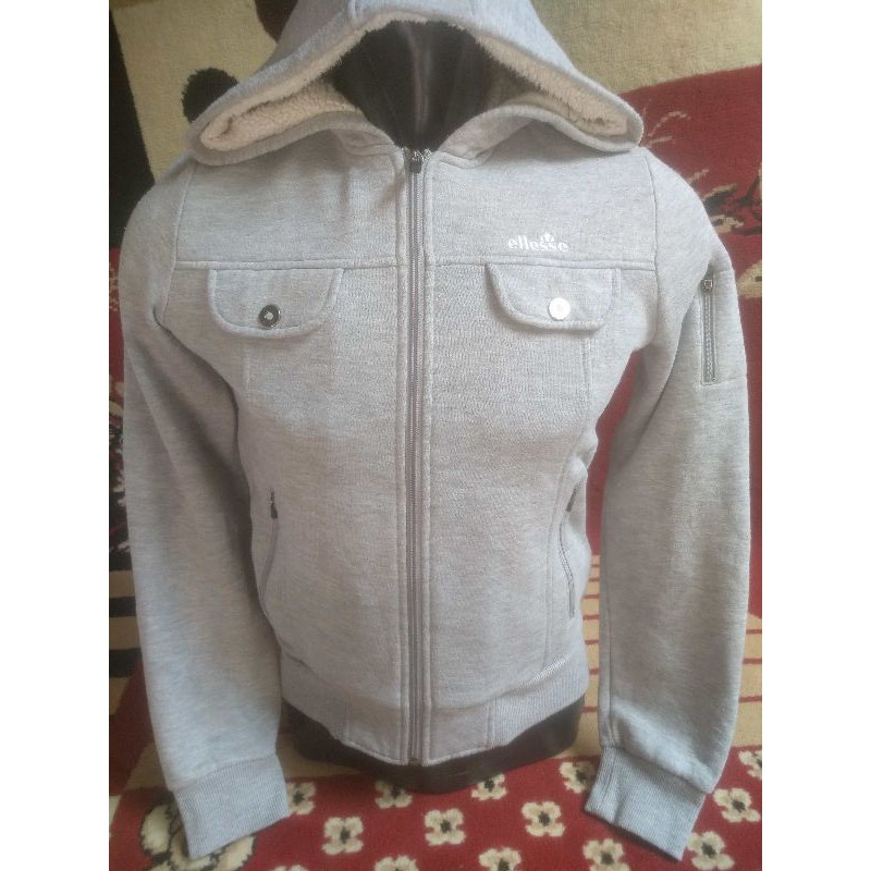 jaket Hoodie wanita second ellese