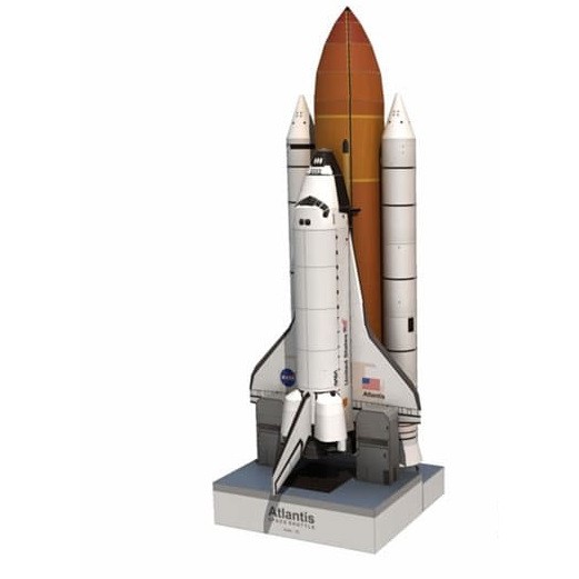 Jasa Print Papercraft Pesawat Ulang Alik