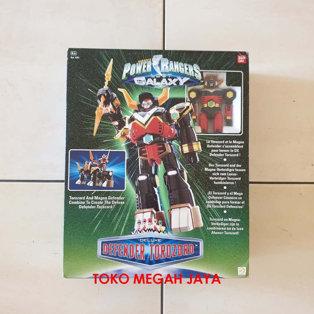 Jual DX Defender Bull Megazord Torozord 