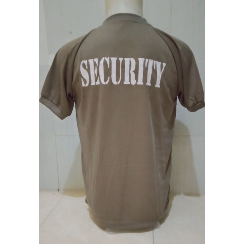 KAOS SATPAM SECURITY TERBARU