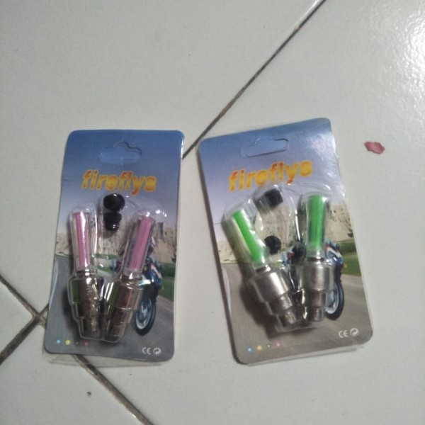 SLS89 TUTUP PENTIL LAMPU LED BAN RODA KENDARAAN / TUTUP PENTIL MOTOR ISI 2PCS