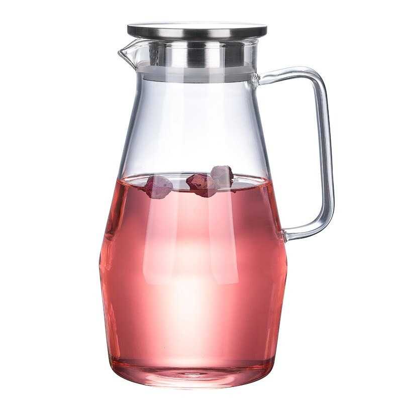 TD-AI04 One Two Cups Teko Pitcher Teh Chinese Teapot Maker Glass 1.6L - SL330