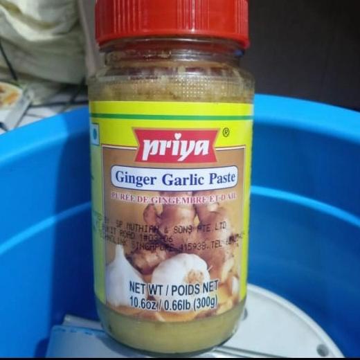 

\"\"\"\] PRIYA GINGER GARLIC PASTE / ACCAR 300 GRAM