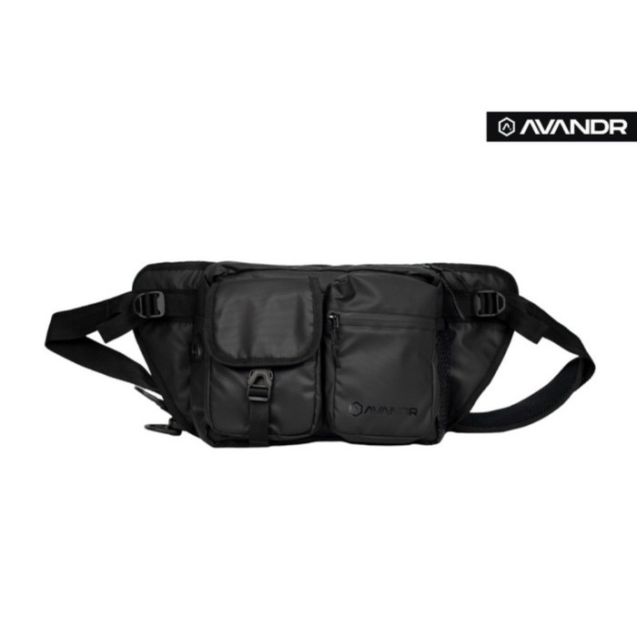 [MURAH] [COD] AVANDR SDX Shoulderbag Tas Punggung Waistbag Multifungsi - Hitam