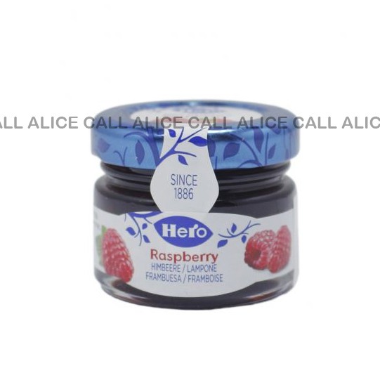 

SELAI HERO SPREAD JAM RASPBERRY MINI JARS 22ML / 28.3 GR