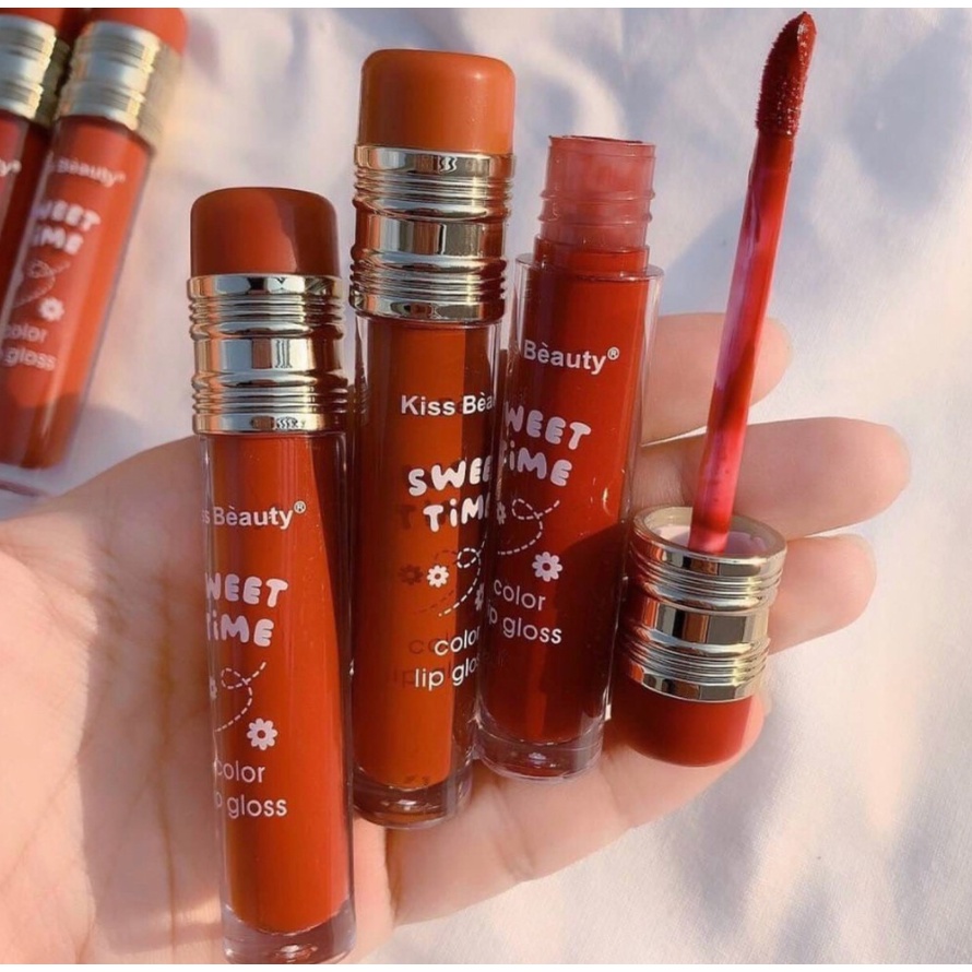 SWEET TIME COLOR LIP GLOSS KISS BEAUTY