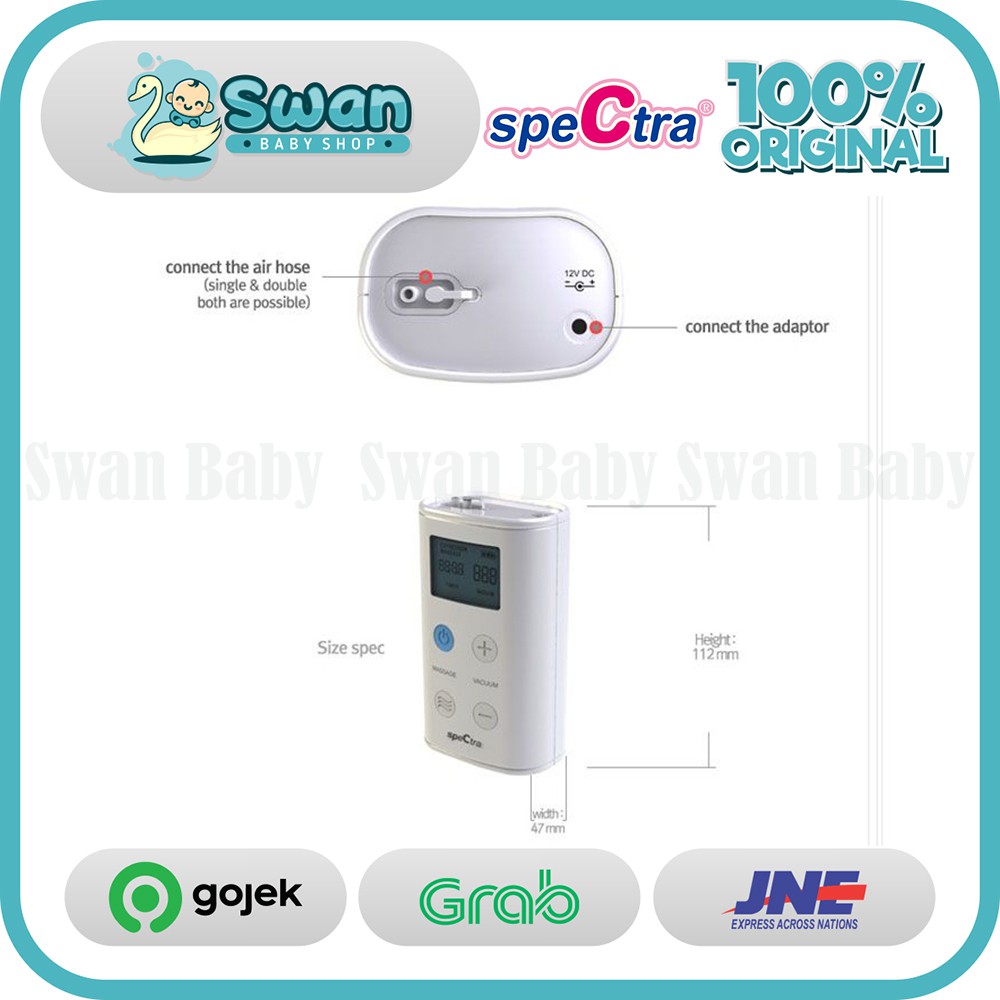 Pompa Asi Elektrik SPECTRA 9Plus Double Electric Breast Pump 9 Plus HOSPITAL GRADE
