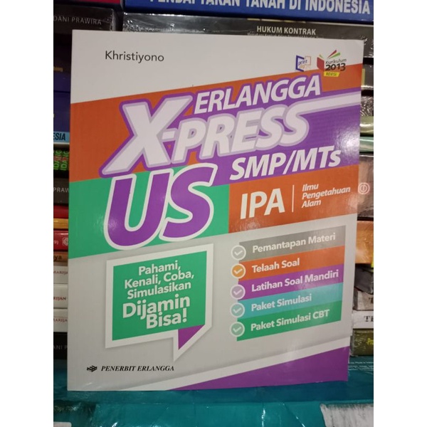 Buku ERLANGGA X-PRESS US SMP IPA