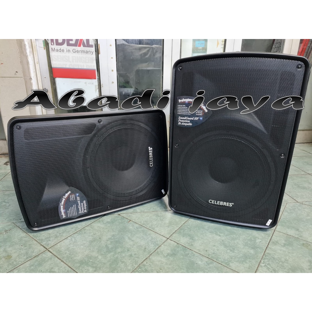 speaker aktif pasif celebress 15 cv ha300 15 inch 800 watt x2  2 buah