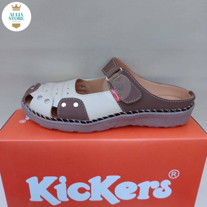 sepatu sandal /selop kickers wanita terbaru jumbo big size ukuran besar 41_45  sl hrv 05