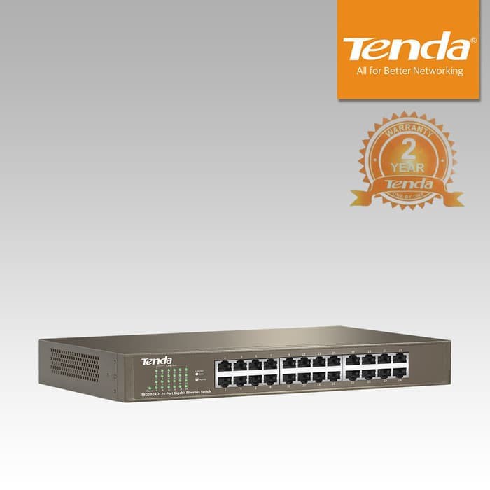 TENDA TEG1024D : 24 PORT GIGABIT ETHERNET SWITCH HUB