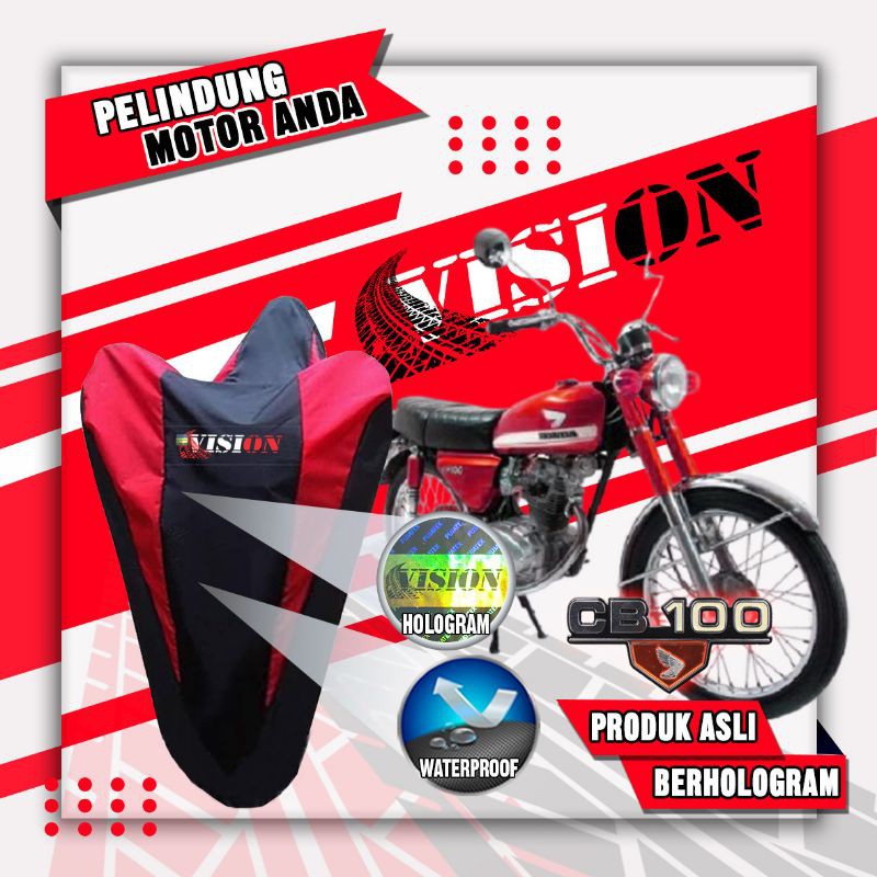 Cover motor CB100 Sarung motor CB100 Penutup motor CB100 Selimut motor CB100