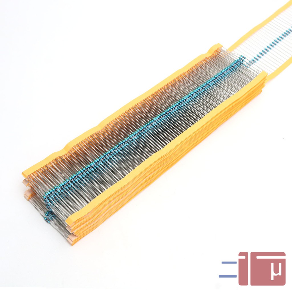 x10 Resistor 560K 1/4W Metal Film 1% Taiwan Kaki Tembaga