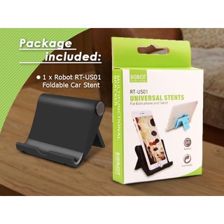 Robot RT-US01 Dudukan Stand Holder HandPhone iPad Tablet HP Tatakan Sandaran Docking