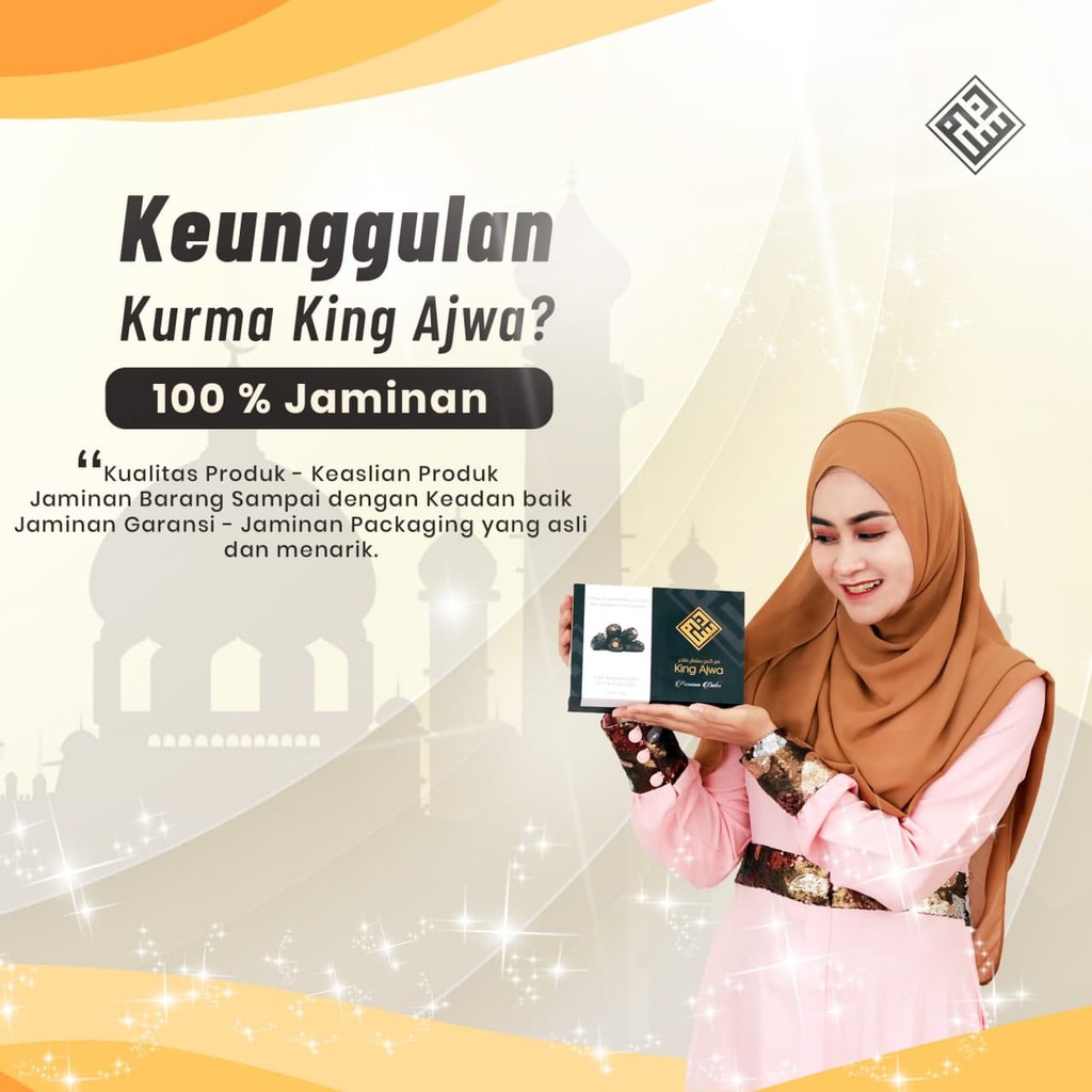 

Kurma Ajwah Super Premium Grade A King Ajwa Original