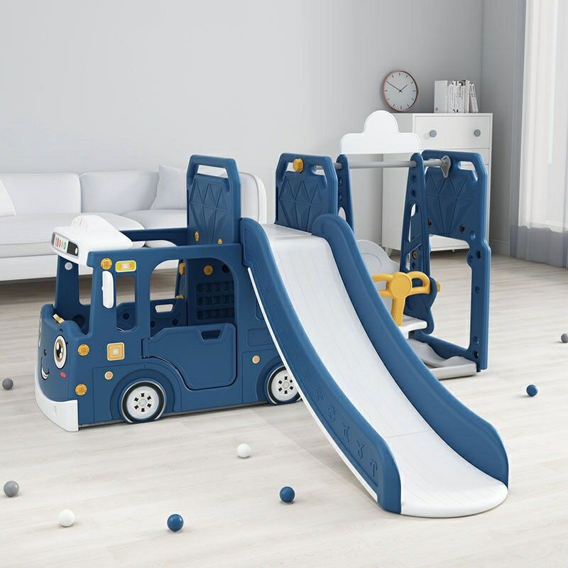 Perosotan tayo slide ayunan 3in1 seluncuran / pesorotan bus tayo kids mainan / luncuran anak swing t