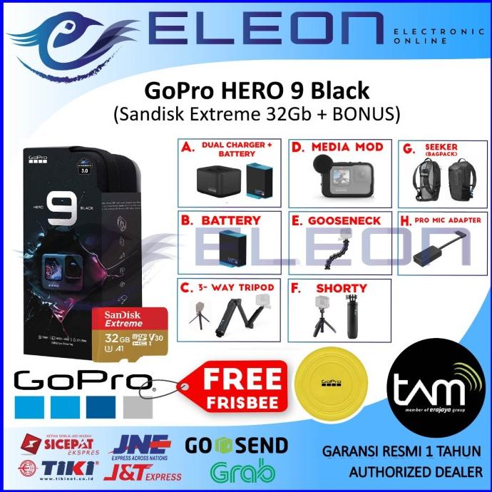 GoPro Hero 9 Black / Go Pro Hero9 Black / GoPro Hero9 GARANSI TAM