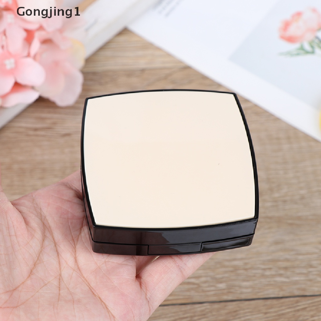 Gongjing1 Kotak Air Cushion CC Cream Kosong 15ML Dengan Spons + Cermin