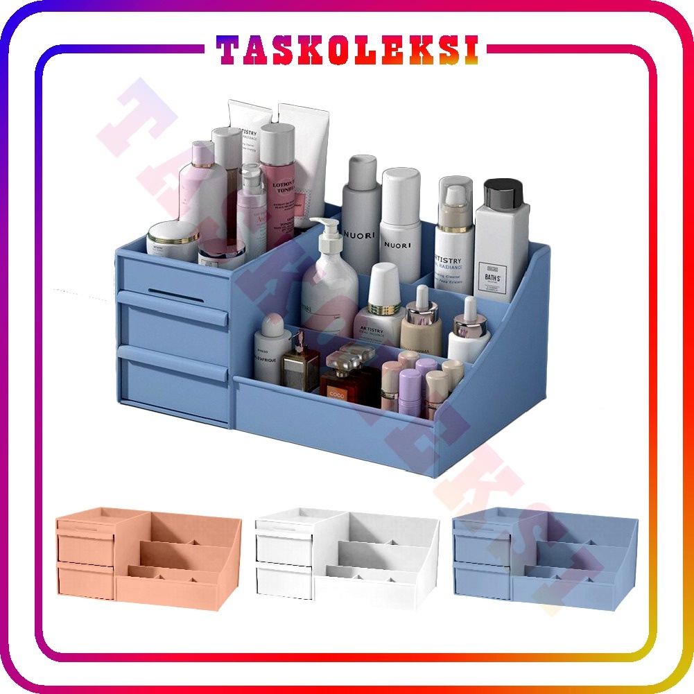 ☛TK☚ R562 Rak Kosmetik D44 Rak Makeup Storage Kotak Penyimpanan Skincare Tempat Kosmetik