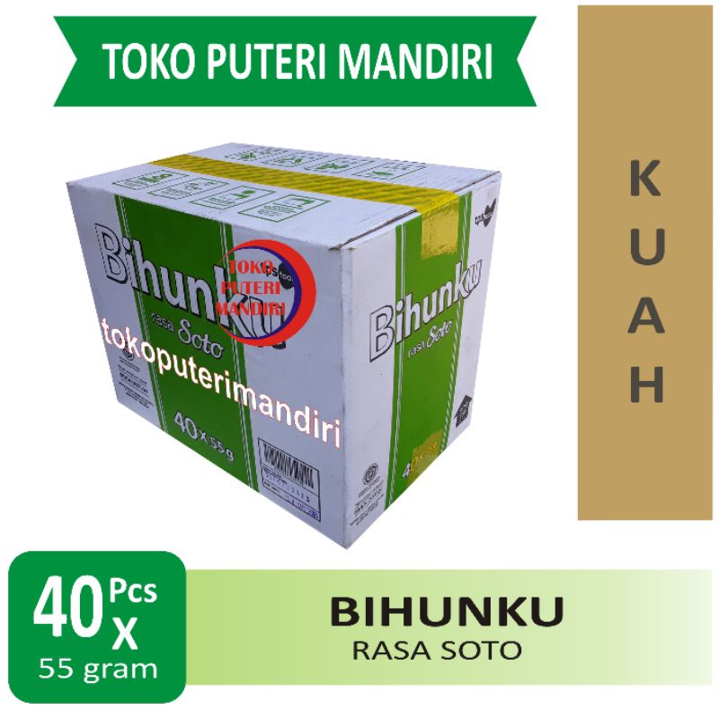 

Bihunku Rasa Soto Dus isi 40 Pcs