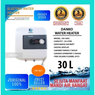 Pemanas Air Water Heater DANKO ORIGINAL 30 Liter Bergaransi Low Watt