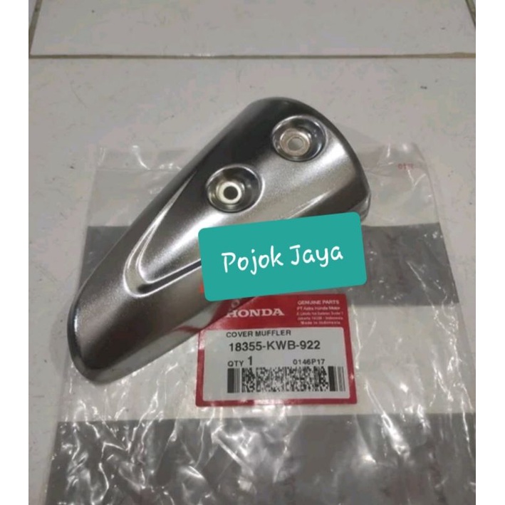 Pelindung knalpot kecil honda Blade 110 Revo absolute original AHM