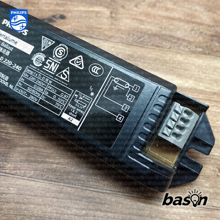 PHILIPS EBC 118 TL-D 220-240V - Ballast Elektronik