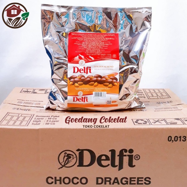 

Coklat Delfi Almond Mede Cashew 1Kg Netto 1 Kilo Gram SEASONAL GROSIR MURAH