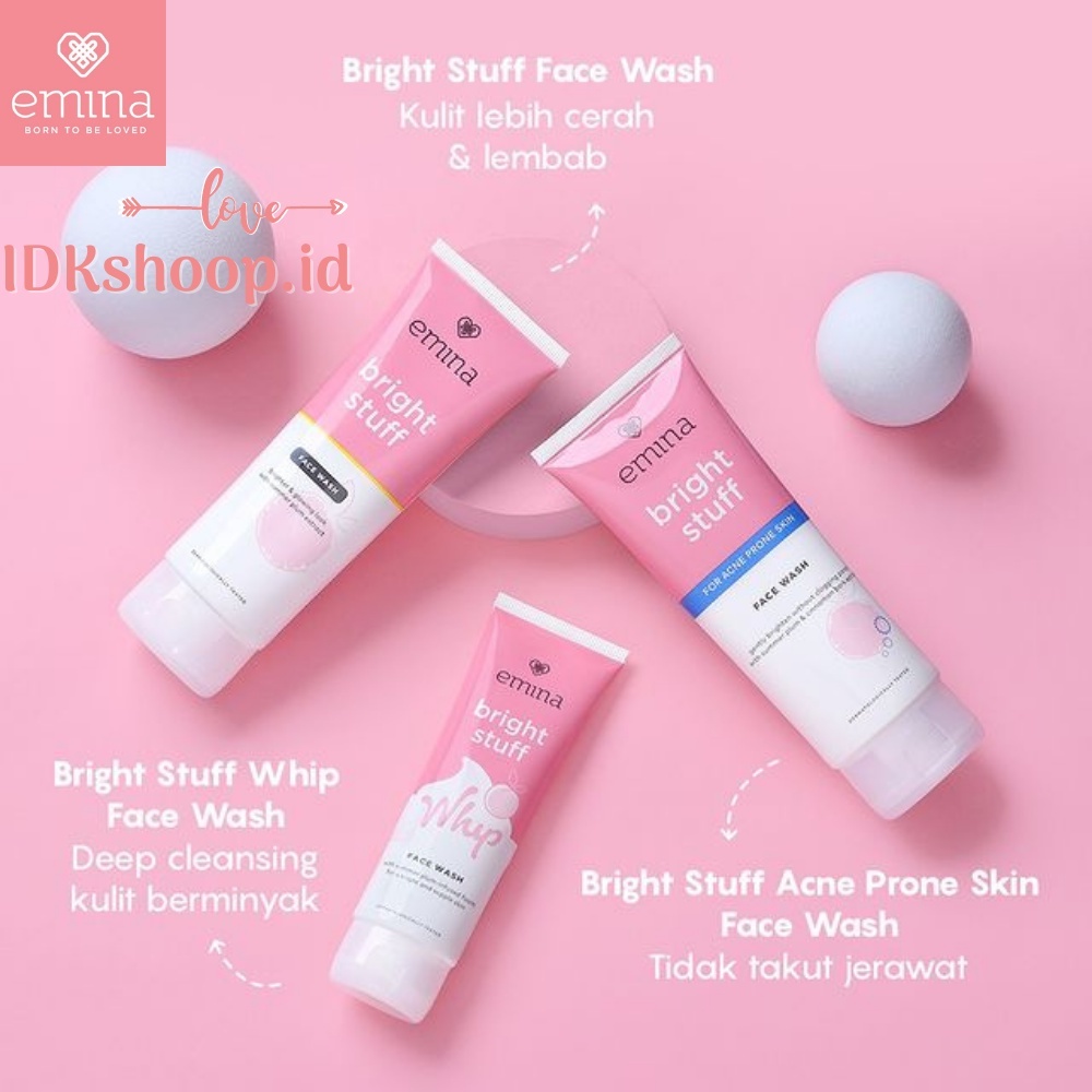 SABUN WAJAH EMINA / CUCI MUKA EMINA / Emina Bright Stuff Face Wash