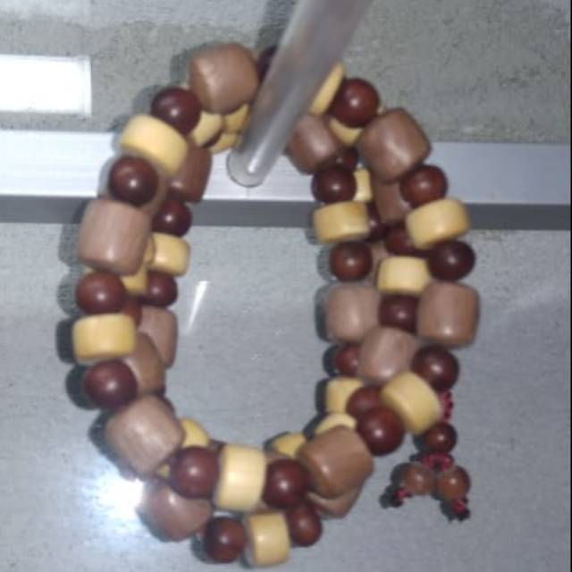 Gelang kayu kombinasi (galih nagasari & kemuning)