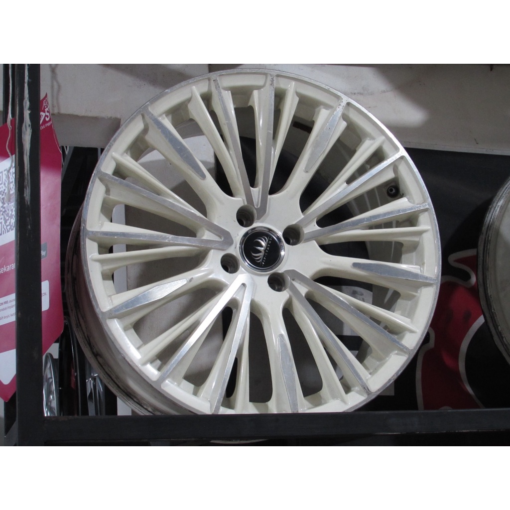 jual velg bekas ring 18x8 pcd 4x100 seken bekas murah