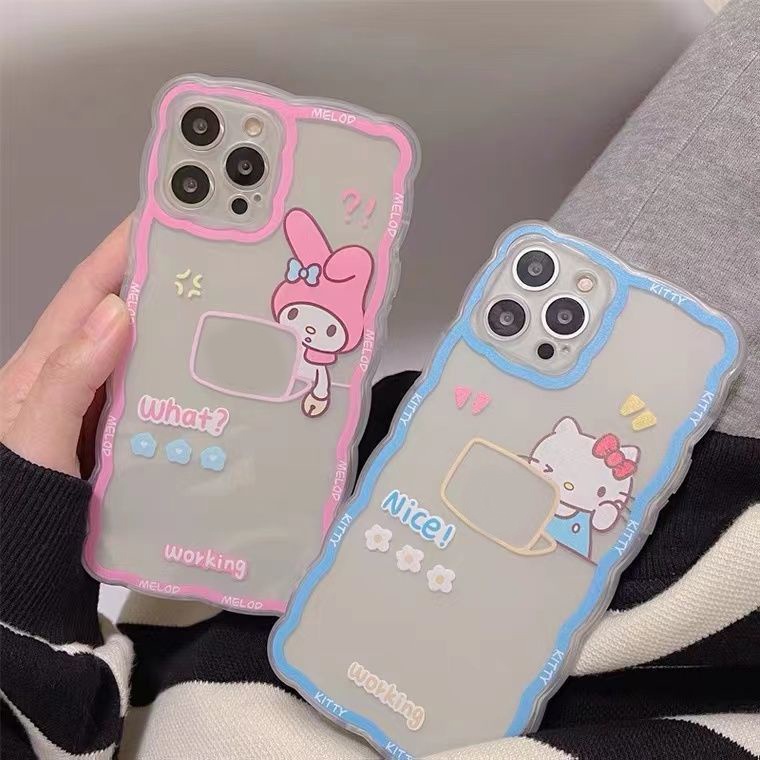 Soft Case Bahan TPU Motif Kucing Untuk Iphone 13 12 Mini 11 Pro X XR XS Max SE 2020 6 6S 7 8 Plus