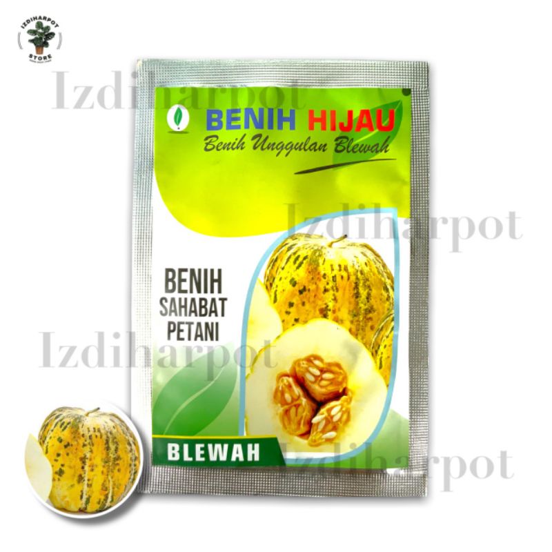 benih bibit buah blewah kemasan benih hijau - BENIH HIJAU BLEWAH