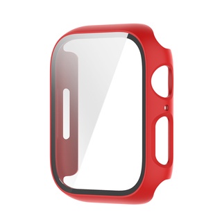 Case Pelindung Layar Bahan PC Untuk Apple Watch 8 S8 SE