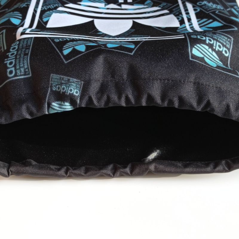 Stringbag Football Adidas Gymsack Olahraga Pria Wanita Tas Serut Futsal