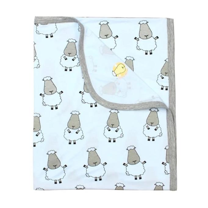 Baabaasheepz Single Layer Blanket Small Sheepz / Blanket Anak Impor