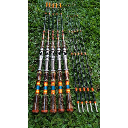 pancing udang gagang nibung, panjang 120-150cm ,joran lentur