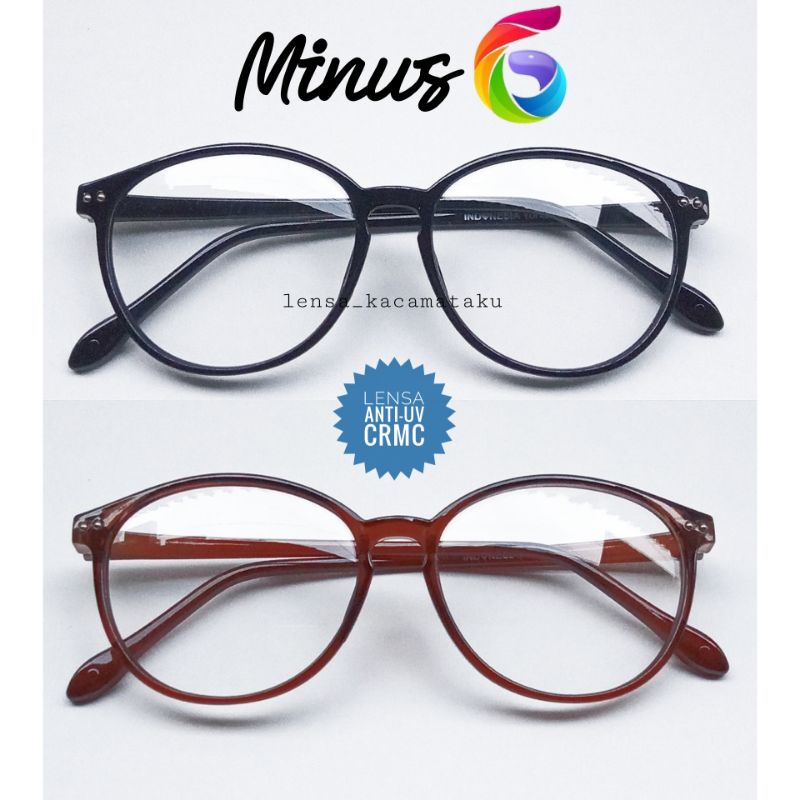 Kacamata Custom Minus 6 7 8 5 4 3 2 1 Resep 0.5 1.5 2.5 3.5 4.5 7.5 Cylinder dan Mines Tinggi Min Ti