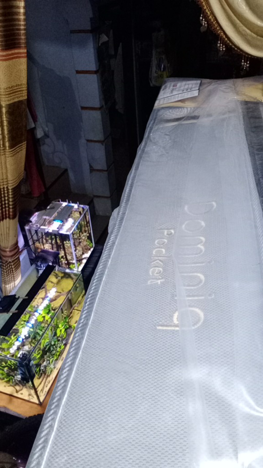 Kasur Springbed Central Deluxe Dominic Pocket Plush Top + Pillow Top 90-200 Cm X 200 Cm