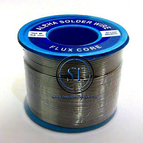 Timah Alpha 0.8mm Solder Wire 250gram Mengkilap