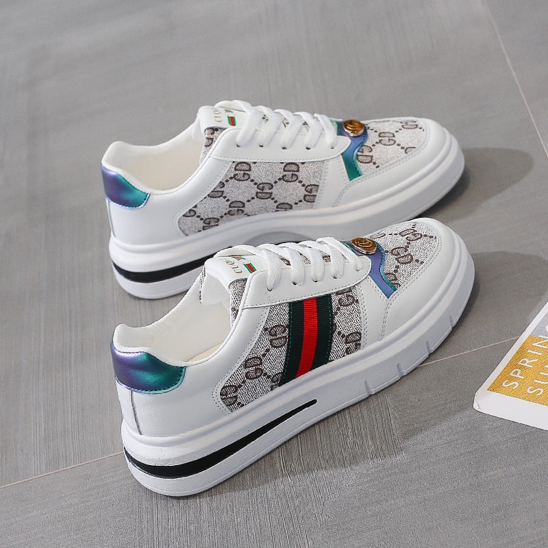 Sepatu wanita import G.U.C.C.I terbaru premium high quality made in korea size 36-40 di jamin sangat bagus garansi uang kembali-4