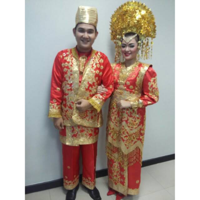 Pakaian pengantin padang