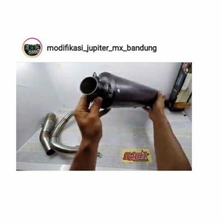 + KNALPOT ROB1 TYPE STANDAR BOBOK JUPITER MX KING