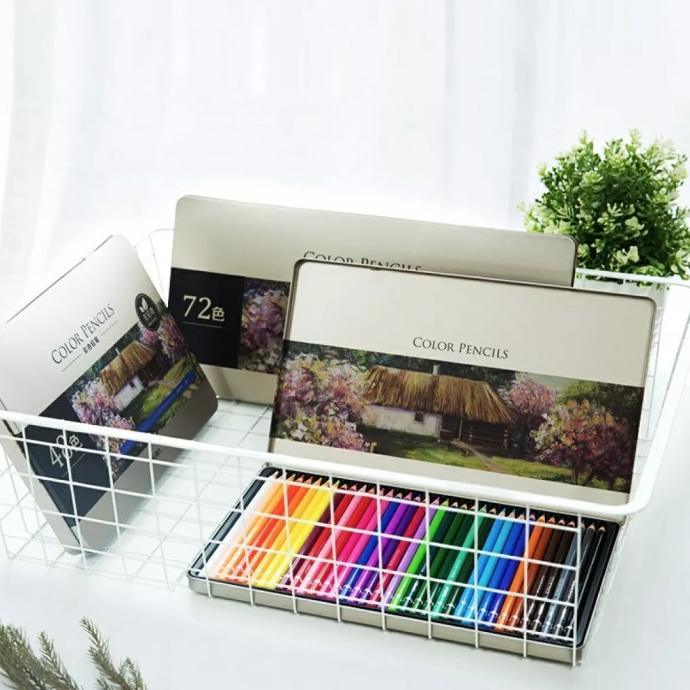 

Deli Oil Color Pencils 48/72 set