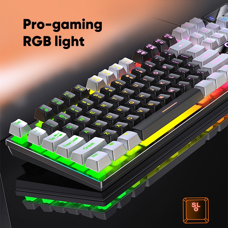 Bepop Gaming Keyboard  RGB Cable Light K500