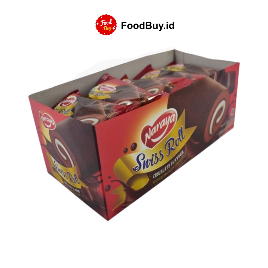 Naraya Swiss Roll Chocolate 18 gr