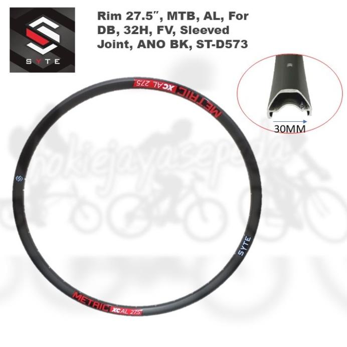 Syte Velg Rims Sepeda Enduro 27,5 Celestial Double Wall Rims 32H X 14G Diskon R10