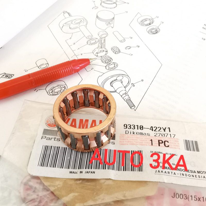 BEARING BAMBU BIG END RXKING - LAHER STANG SEHER RX-KING 93310-422Y1