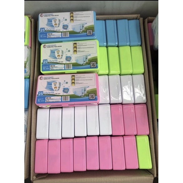 Masker hard box isi 25 pcs jsp