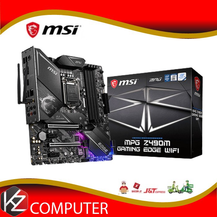 Motherboard MSI MPG Z490M GAMING EDGE WIFI - Garansi Resmi